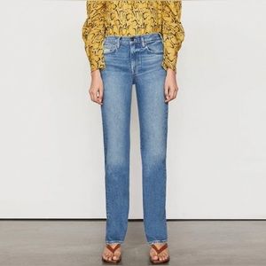 Frame Le Jane straight leg jeans in golden road- size 27